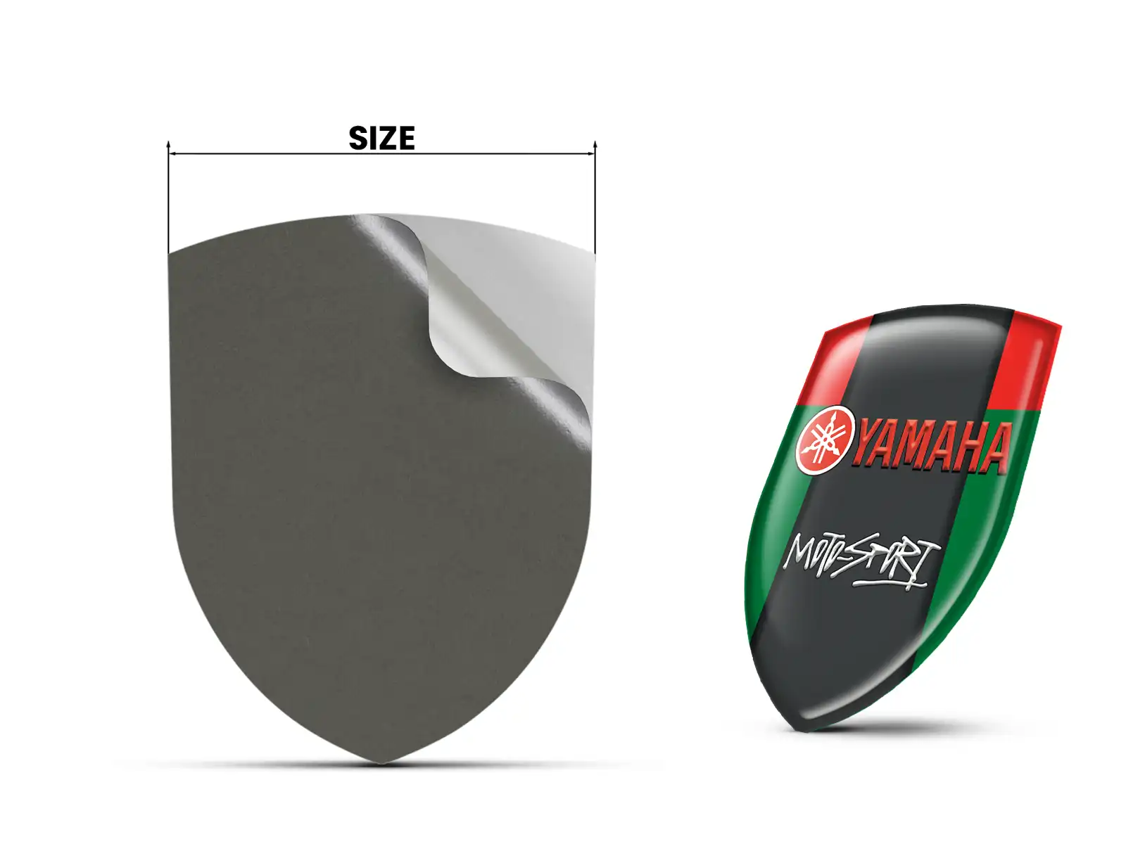 Yamaha Stickers Vitre Arrière Auto Chic Max Pro Résistants
